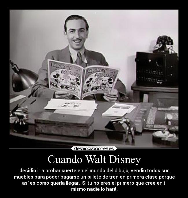 Cuando Walt Disney - 