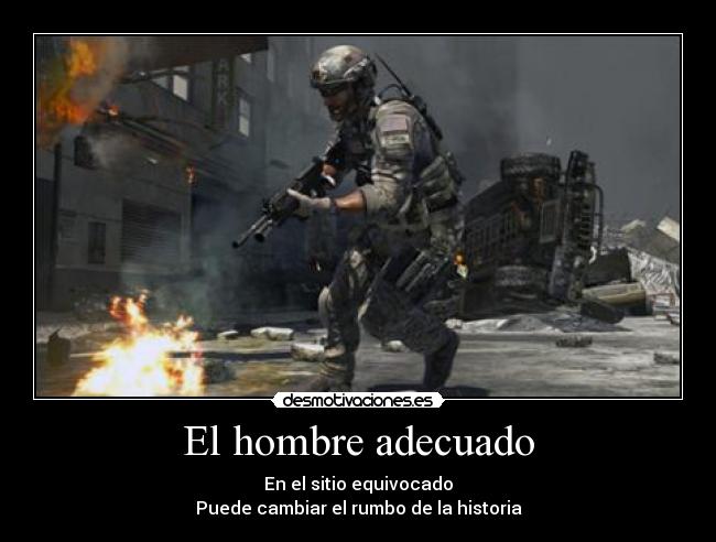 El hombre adecuado -