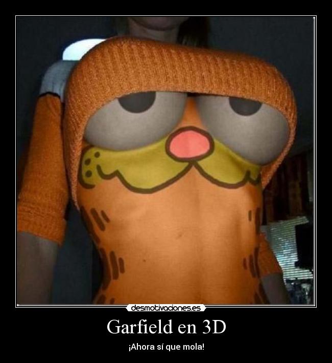Garfield en 3D - ¡Ahora sí que mola!