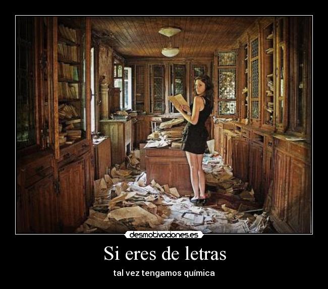 Si eres de letras -