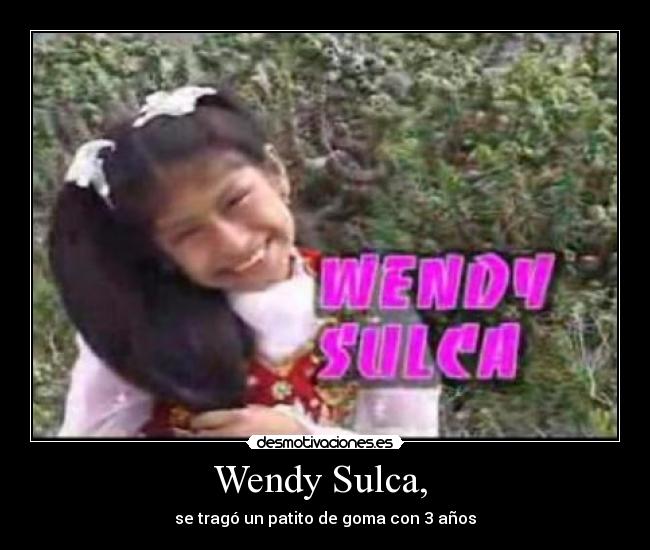 Wendy Sulca,  - 