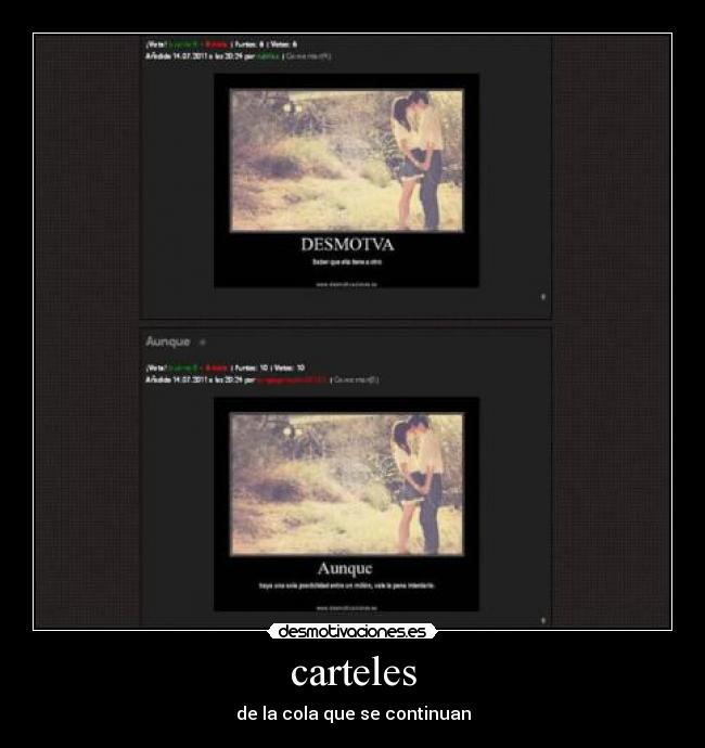 carteles carteles desmotivaciones