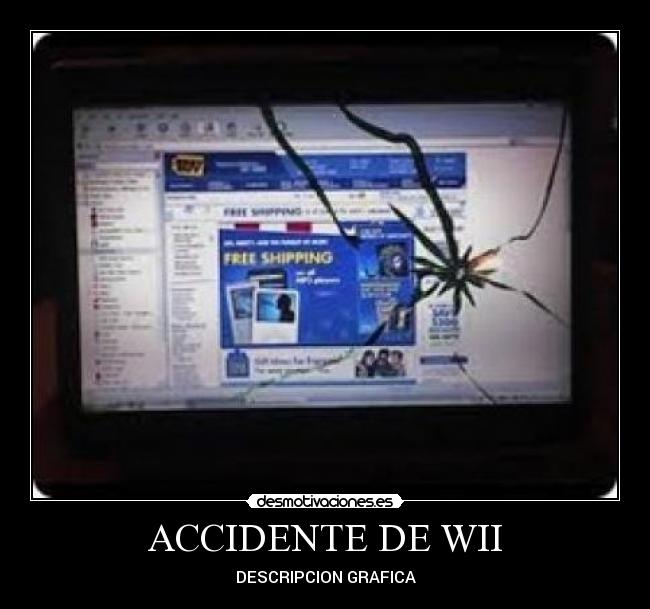 ACCIDENTE DE WII - DESCRIPCION GRAFICA
