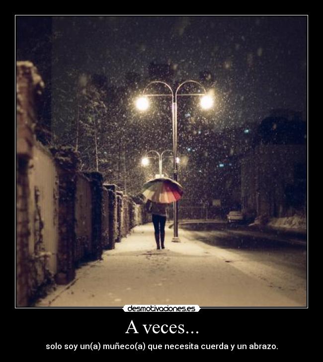 A veces... - 