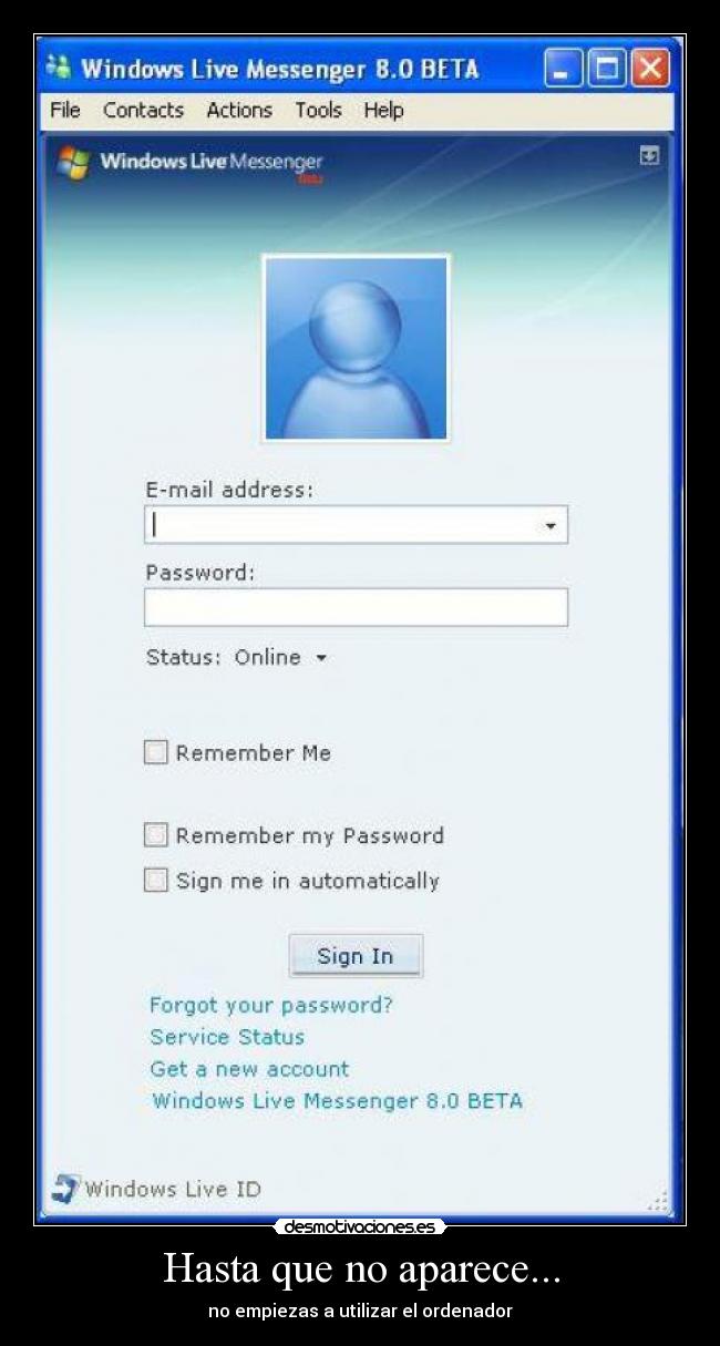 Hasta que no aparece... - 