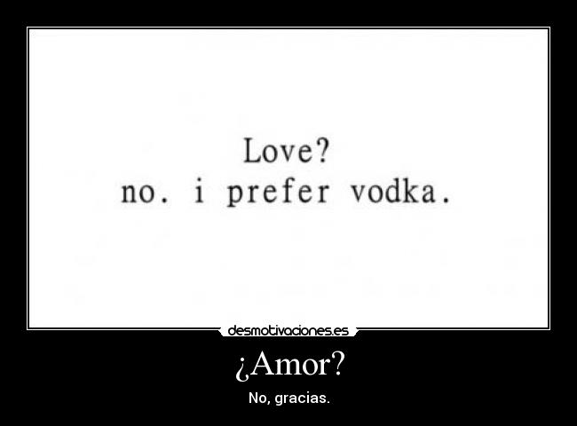 ¿Amor? - 