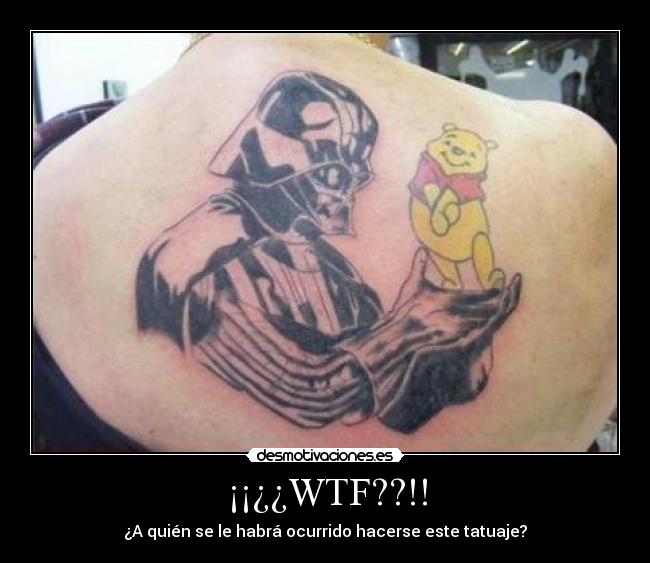 ¡¡¿¿WTF??!! - ¿A quién se le habrá ocurrido hacerse este tatuaje?