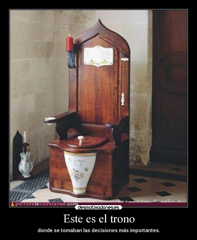 Este es el trono - 