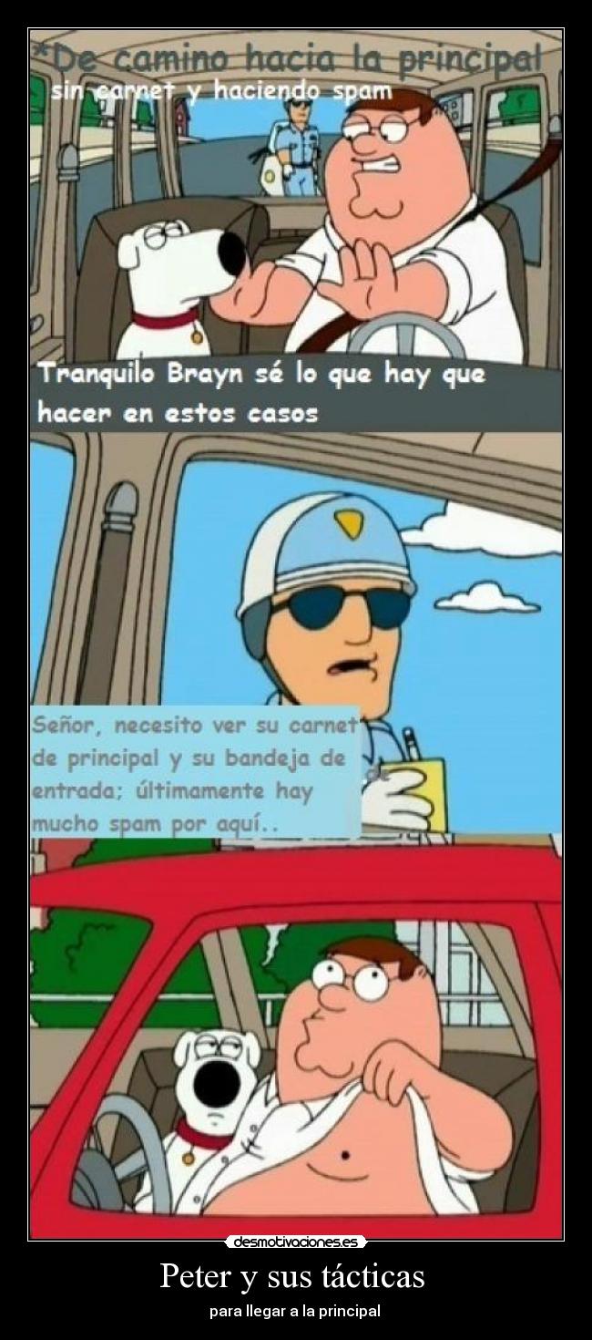 Peter y sus tácticas  - 