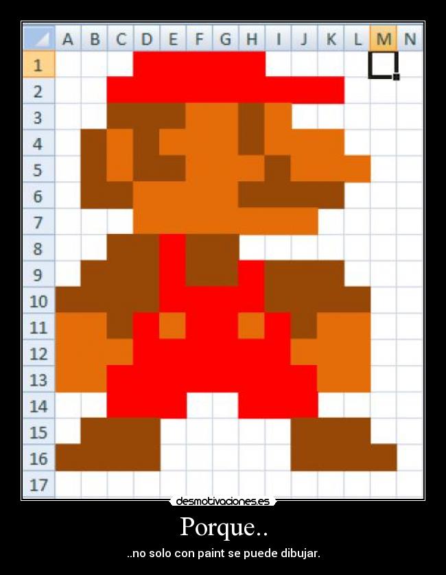Porque.. - ..no solo con paint se puede dibujar.