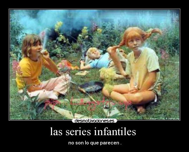 las series infantiles -