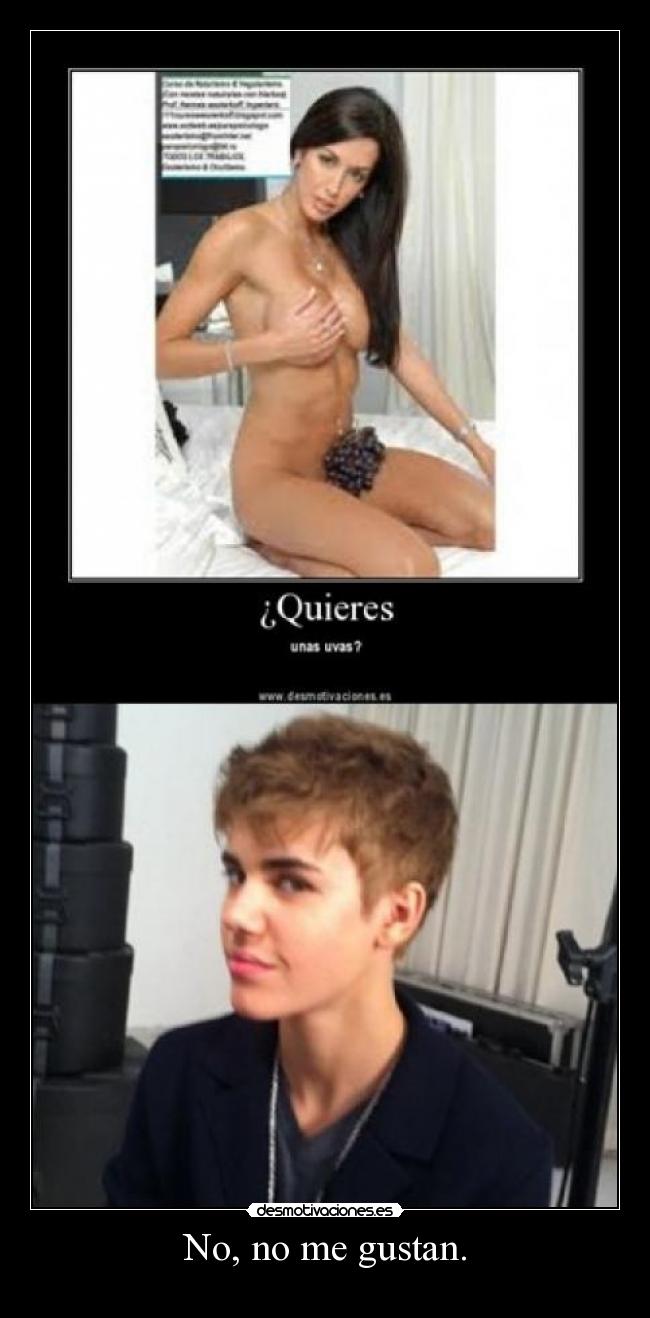 No, no me gustan. - 