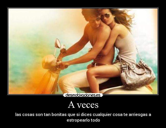 A veces -