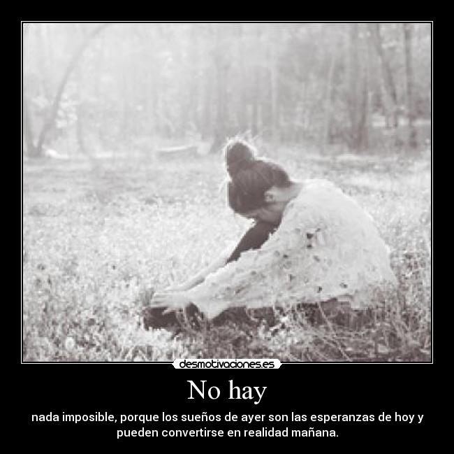 No hay - 