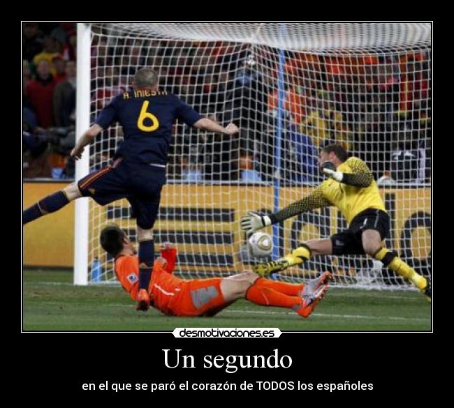 carteles gol iniesta espana mundial campeones holanda andres desmotivaciones