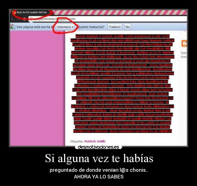 Si alguna vez te habías - 