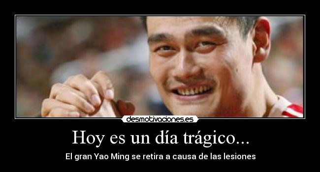 Hoy es un día trágico... - 