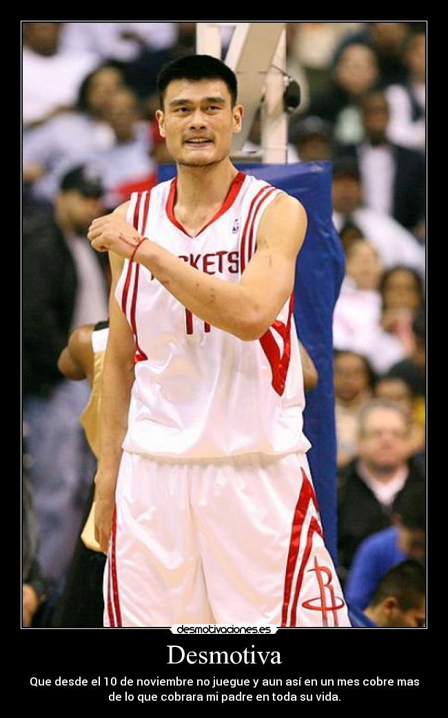 Desmotiva - Que desde el 10 de noviembre no juegue y aun así en un mes cobre mas
de lo que cobrara mi padre en toda su vida.