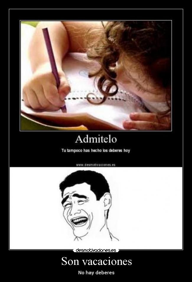 Son vacaciones - 