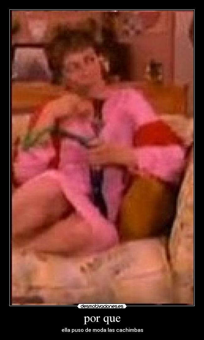 por que - ella puso de moda las cachimbas