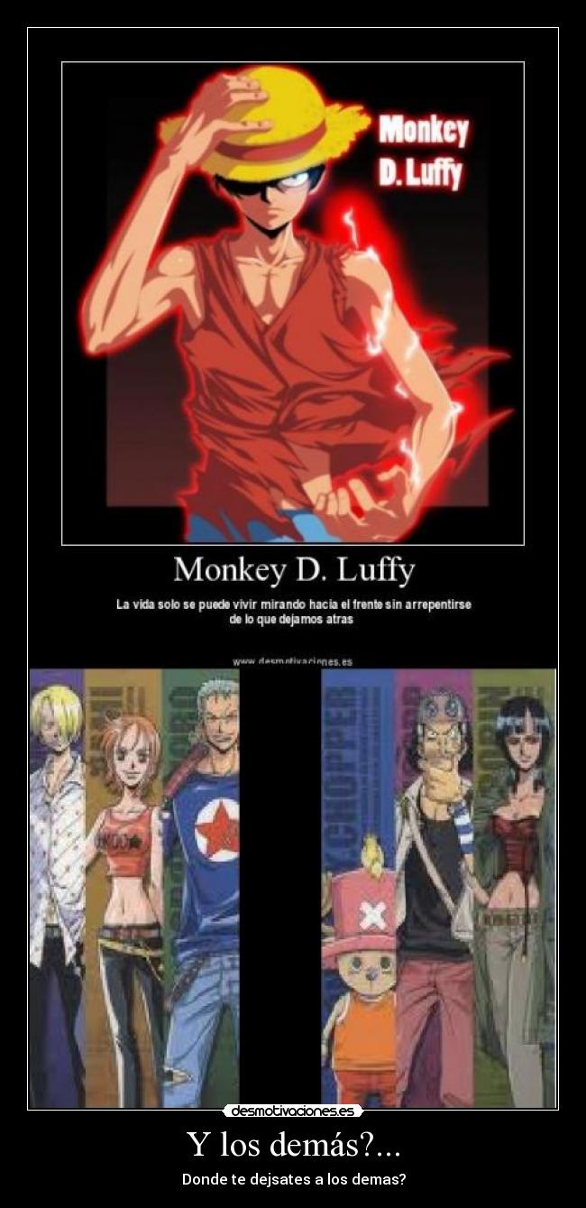 Y los demás?... - Donde te dejsates a los demas?