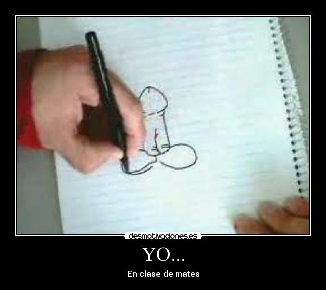 YO... - En clase de mates