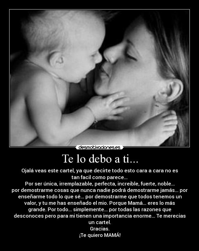 carteles mama quiero tu desmotivaciones