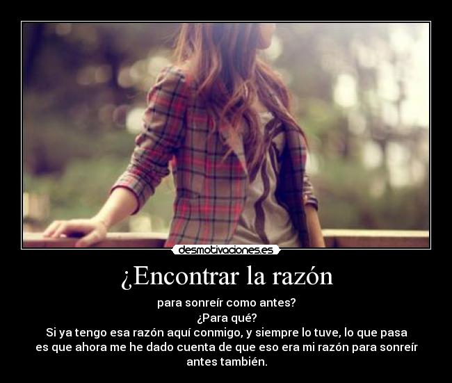 ¿Encontrar la razón - 