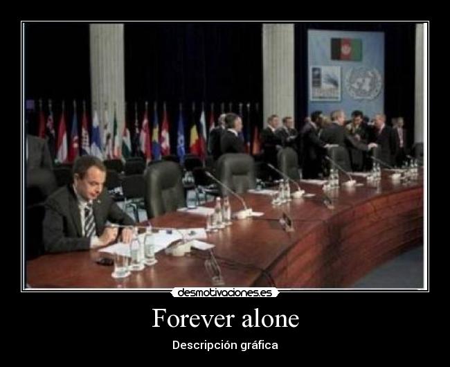 Forever alone - Descripción gráfica