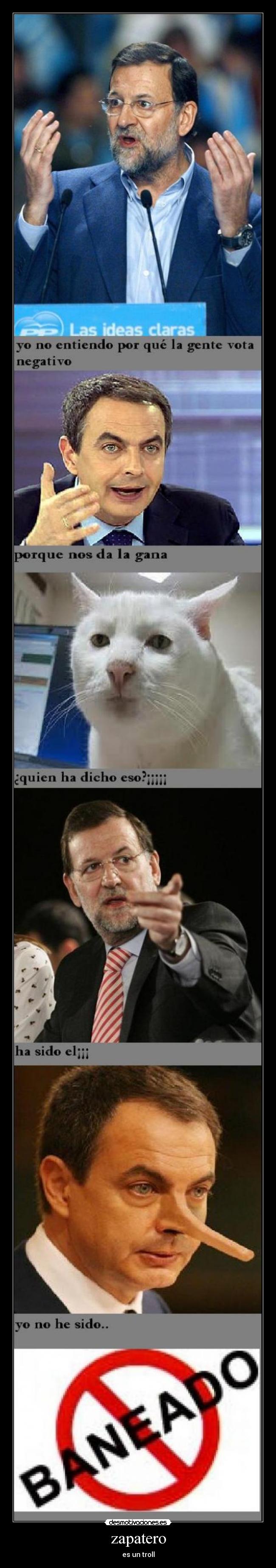 zapatero - es un troll