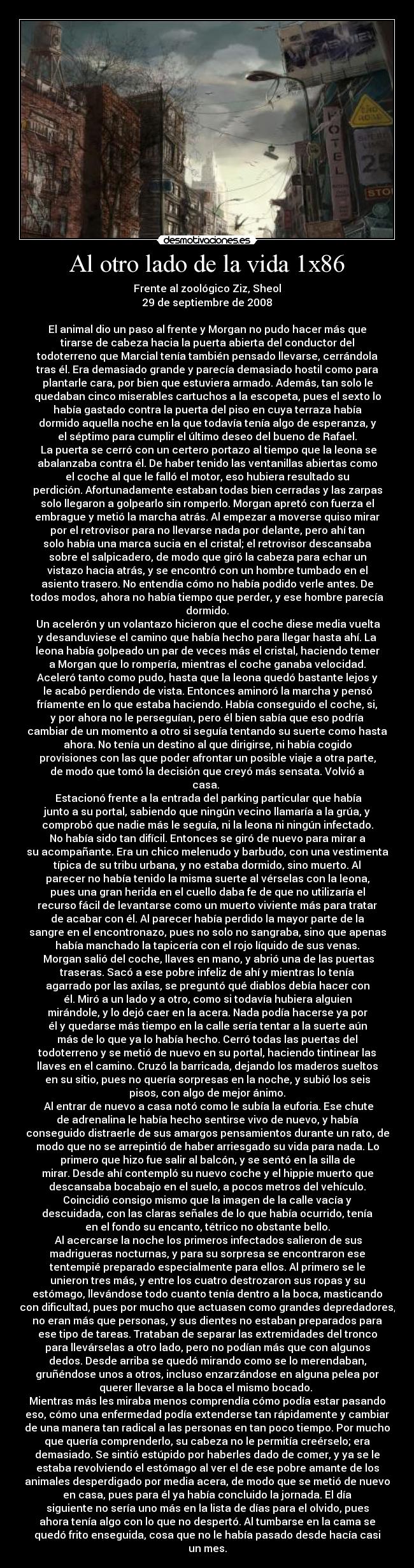 Al otro lado de la vida 1x86 - 