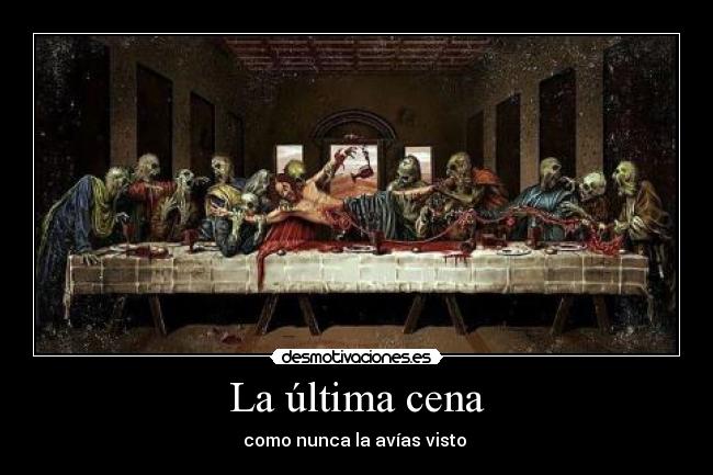 La última cena -