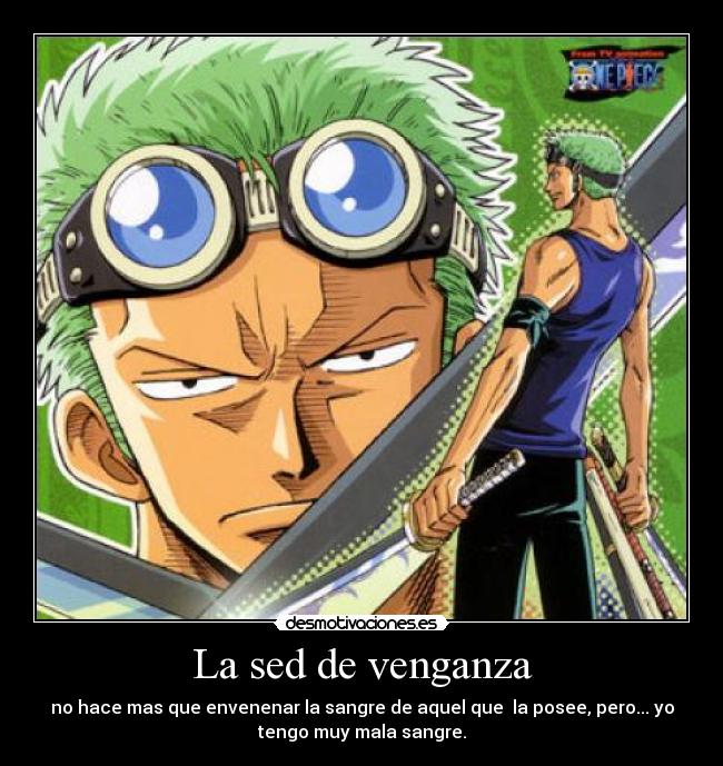 La sed de venganza -