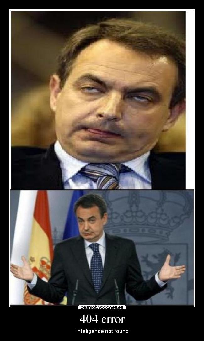 404 error - inteligence not found