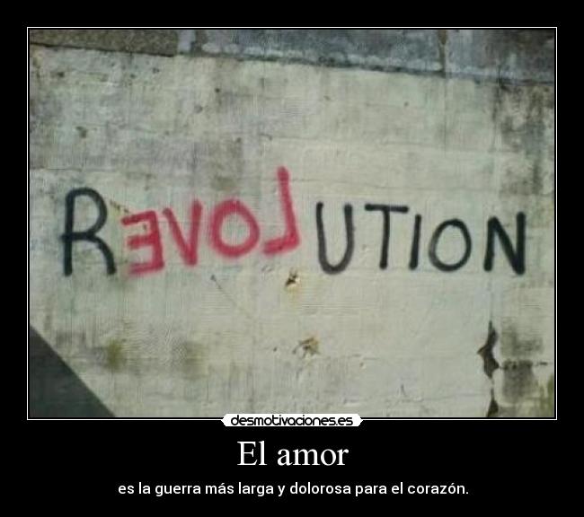 El amor -