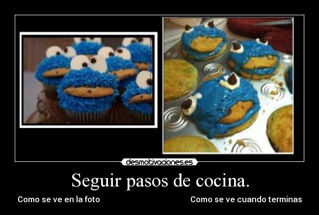 carteles cookie eat cocina jum desmotivaciones