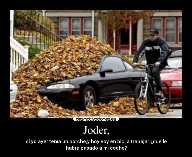 Joder, - 