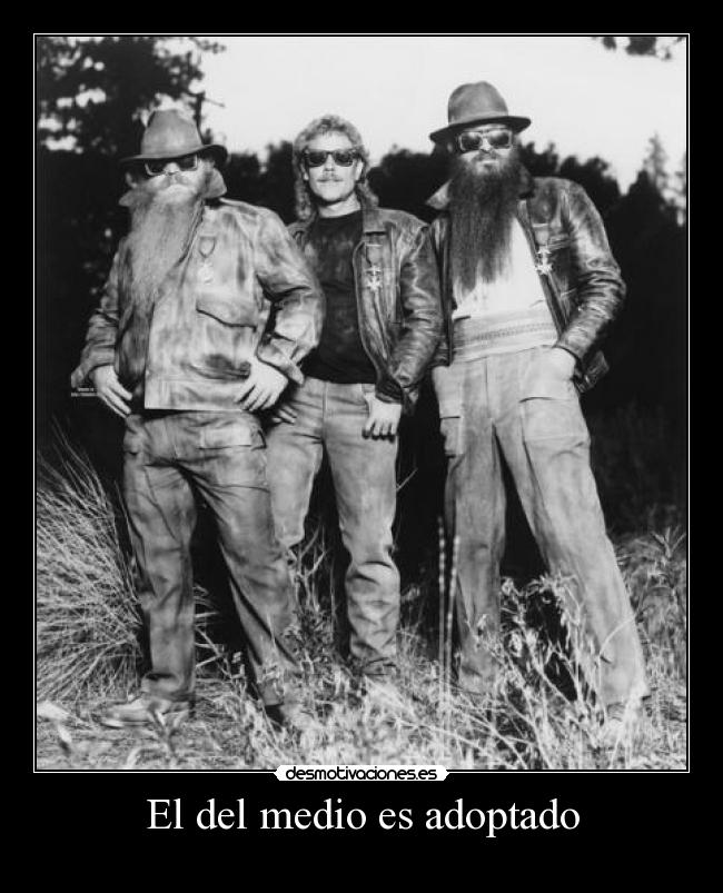 El del medio es adoptado -