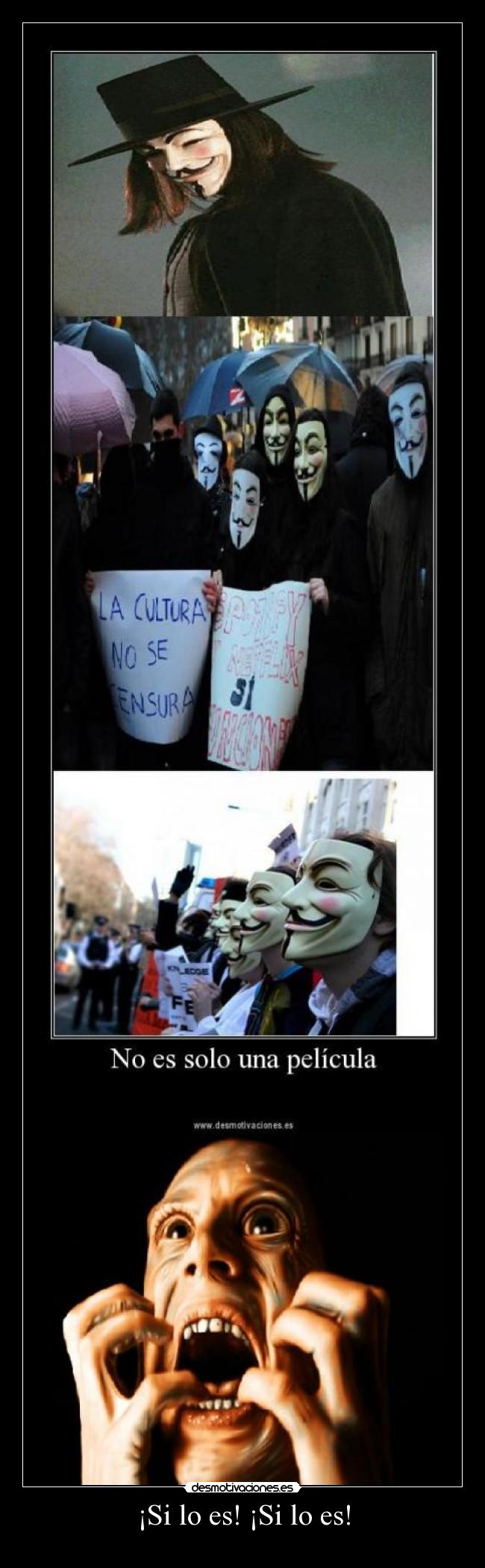 ¡Si lo es! ¡Si lo es! -