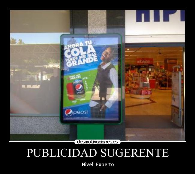 PUBLICIDAD SUGERENTE - Nivel: Experto