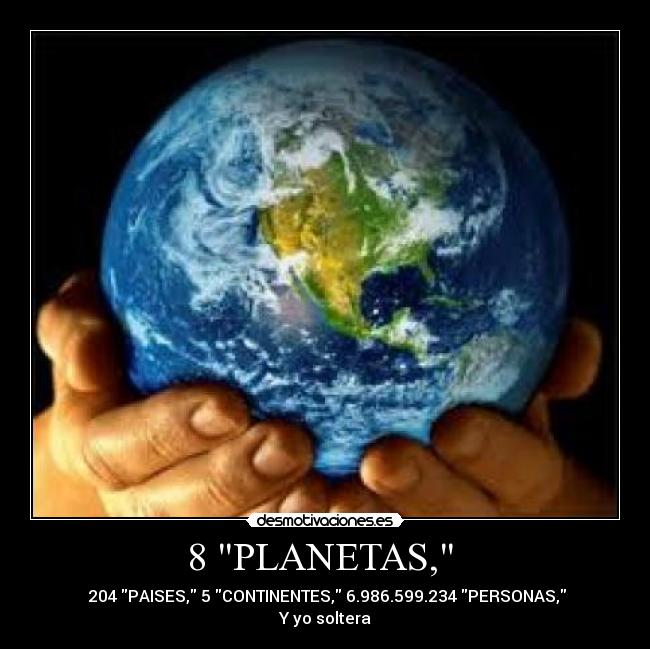8 PLANETAS,  - 