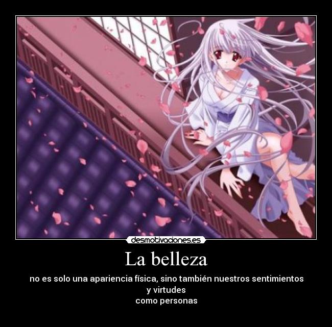 La belleza -