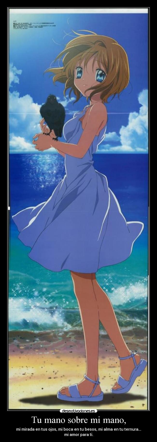 Tu mano sobre mi mano, - 