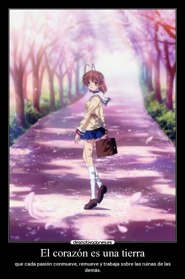El corazón es una tierra -