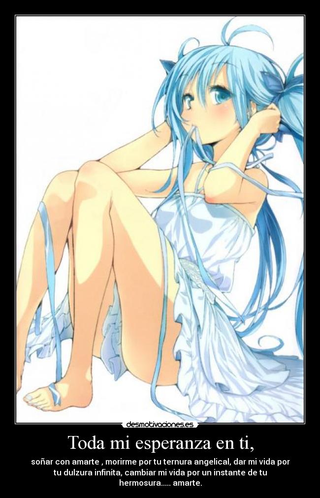 carteles esperanza denpa onna seishun otoko desmotivaciones