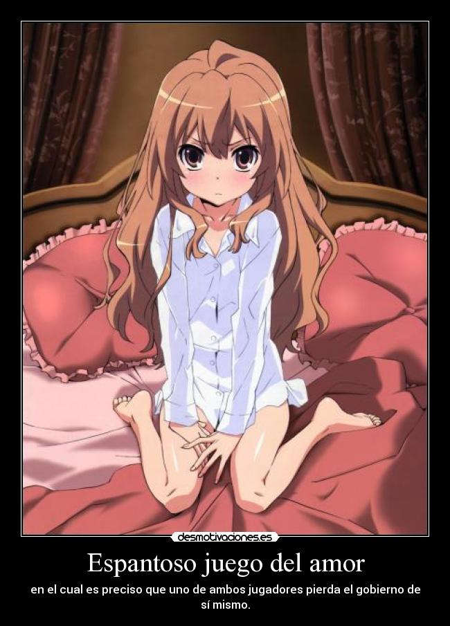 carteles amor toradora desmotivaciones