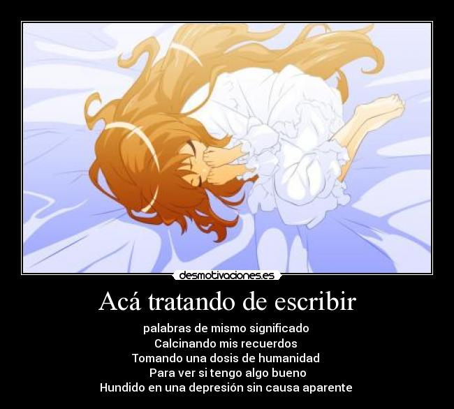 Acá tratando de escribir -