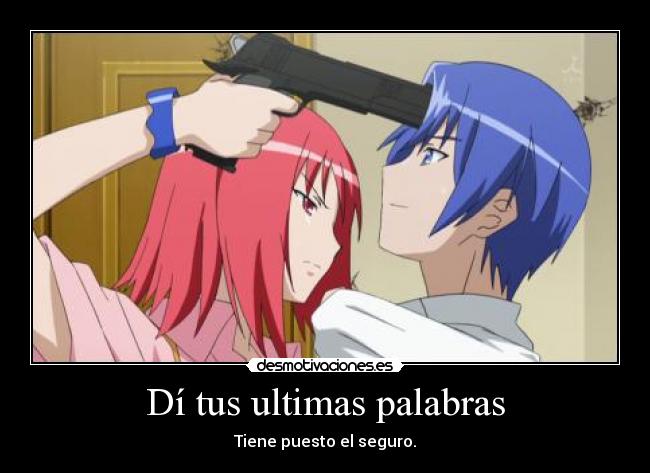 Dí tus ultimas palabras - 