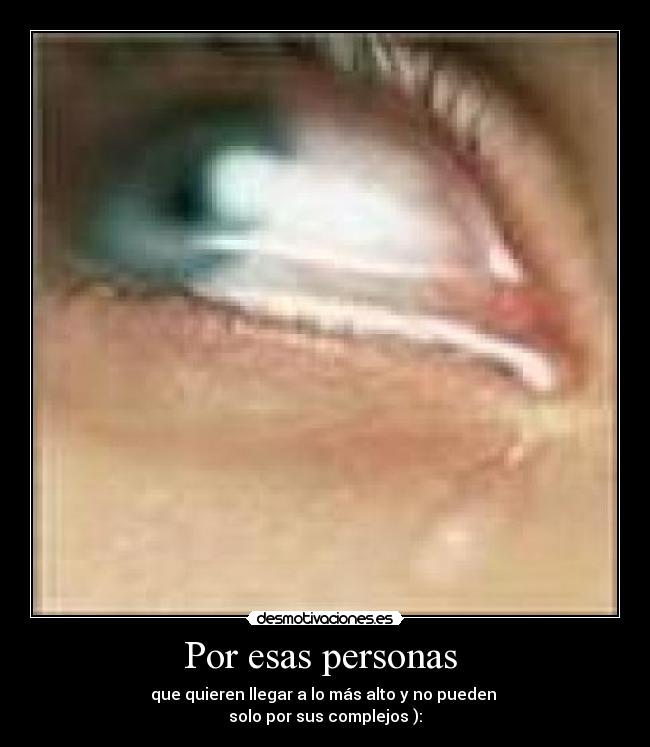 Por esas personas  - 
