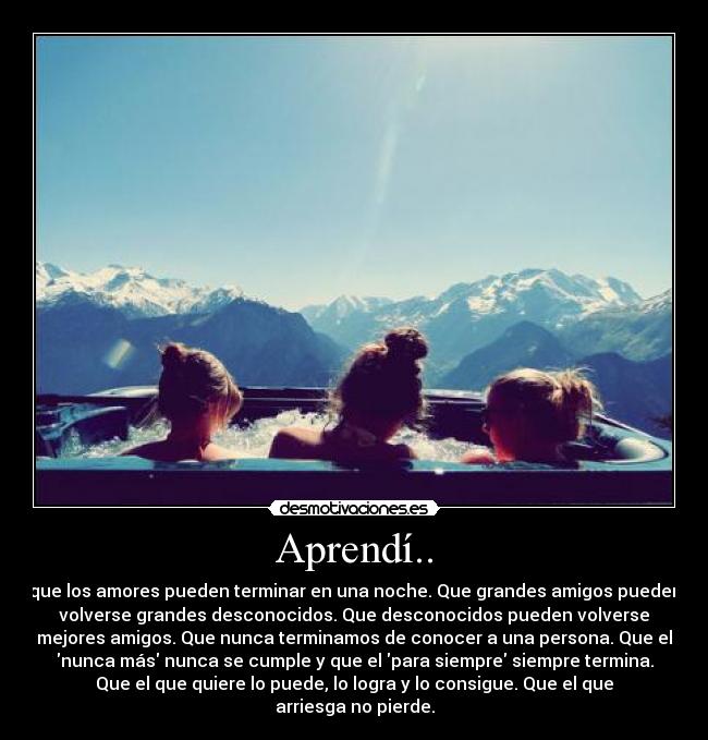 Aprendí.. - 